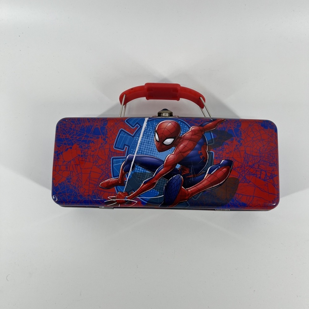 Spiderman Tin Box 8"x3"x2"